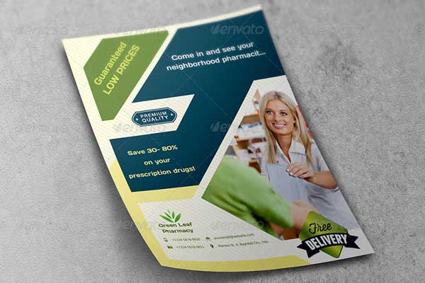 Best Pharmacy Flyer Templates – Free & Premium PSD, Ai, Word, Doc, Indesign, Vector, EPS, PNG, TIFF Formats Download